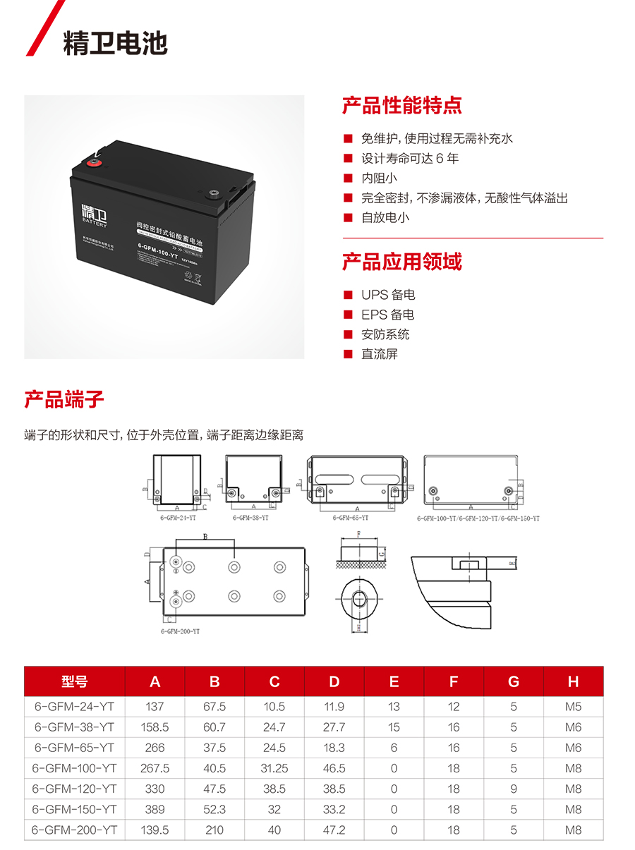 球王会蓄电池12V（精卫系列）(图1)